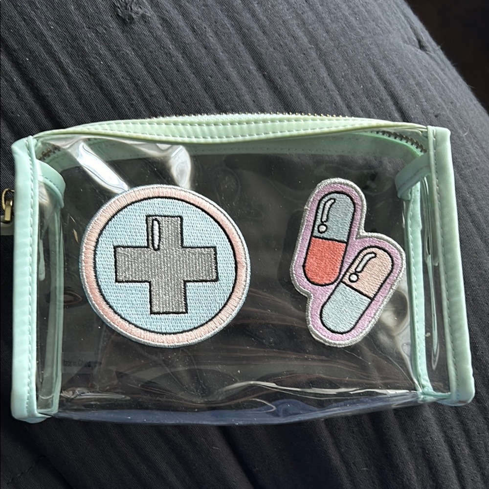 Stoney Clover Lane clear pouch